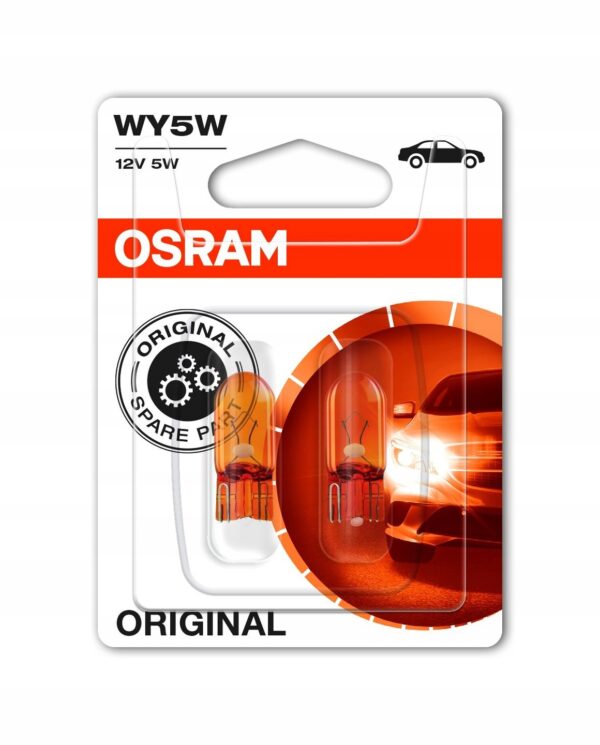 OSRAM ORIGINAL hõõgpirn 12V WY5W T10 2tk