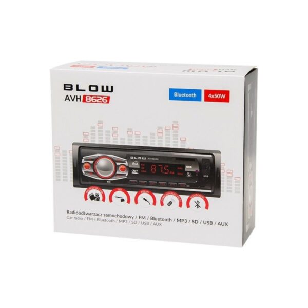 Raadio BLOW  AVH8626 4x50W BLUETOOTH