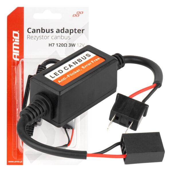 AMiO veatate eemaldi canbus decoder 3W 120Ω H7 1tk