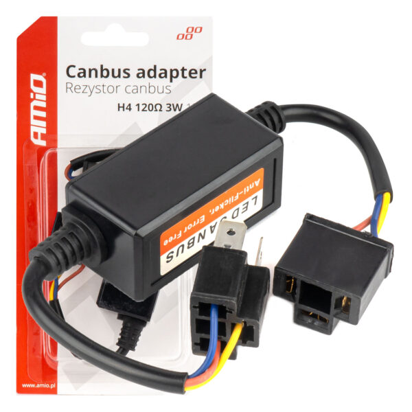 AMiO veatate eemaldi canbus decoder 3W 120Ω H4 1tk
