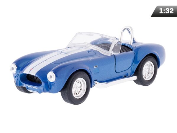 Shelby Cobra sinine mudelauto  1:32