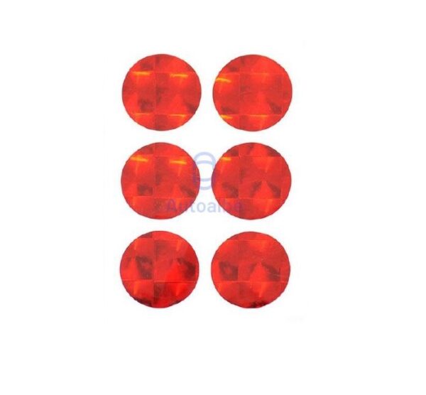 Ümmargused reflektorkleebised 4tk