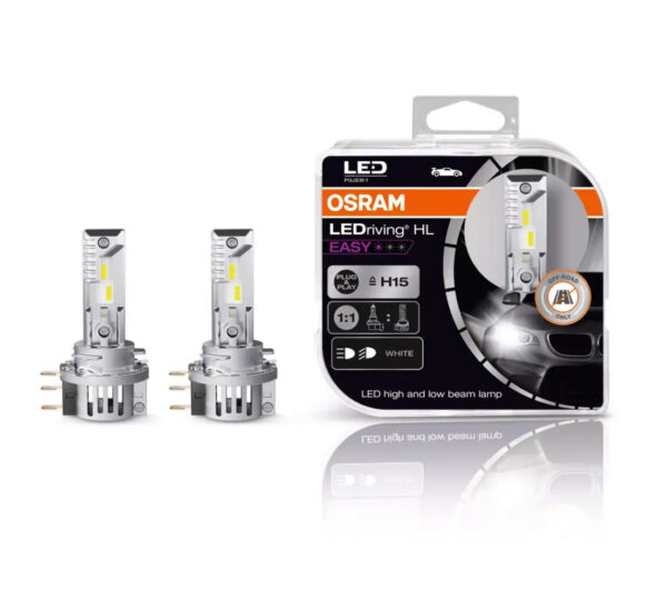 OSRAM LEDriving HL EASY H15 12V LED pirnid 6000K GEN2 (HB/DRL)