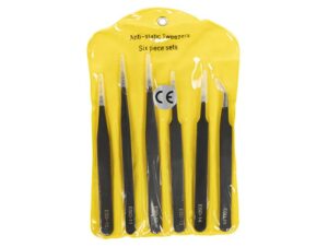 XTREME antistaatiliste pintsettide komplekt 6tk