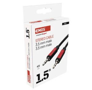EMOS AUX ühenduskaabel 3,5 mm /  1,5 m