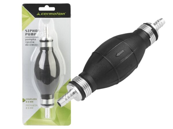 CarMotion vedelike mehaaniline sifoonpump 8mm kiirühendusega