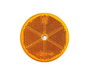 Ümmargune kruviavaga oranž helkur 60mm