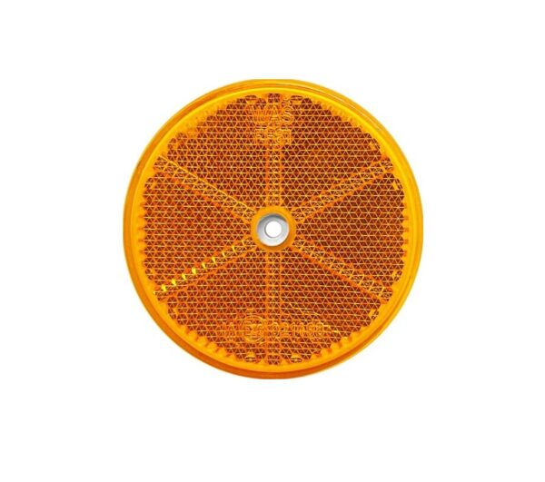 Ümmargune kruviavaga oranž helkur 60mm