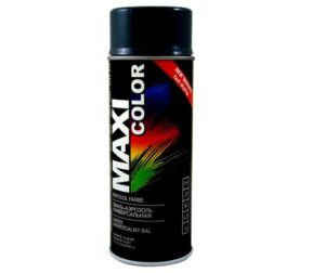 Maxi-Color antrasiithall (RAL7021) läikiv aerosoolvärv 400ml