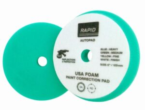 RAPID USA FOAM roheline keskmine lõikepadi 5″ / 125mm