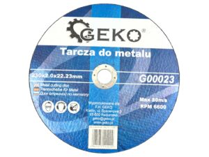 GEKO metalli lõikeketas 230x2,0x22,23mm