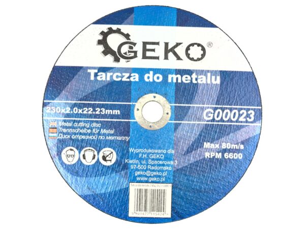 GEKO metalli lõikeketas 230x2,0x22,23mm