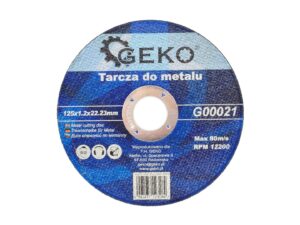 GEKO metalli lõikeketas 125x1,2x22,23mm
