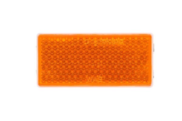 Oranž teibiga kleebitav helkur 105x48mm