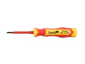 TVARDY ristpeaga isoleeritud kruvikeeraja PH0x60 VDE