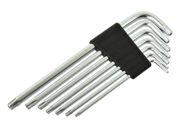 GEKO pikkade TORX võtmete komplekt T10-T40 7-osaline