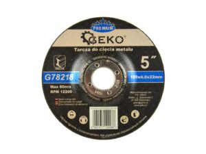 GEKO metalli lihvimise ketas 125x6,0x22,2mm