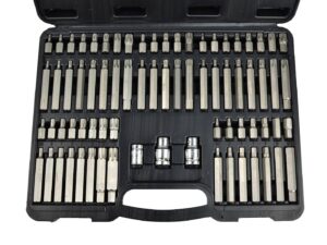 GEKO TORX/SPLINE/HEX tööriistakomplekt 75-osaline