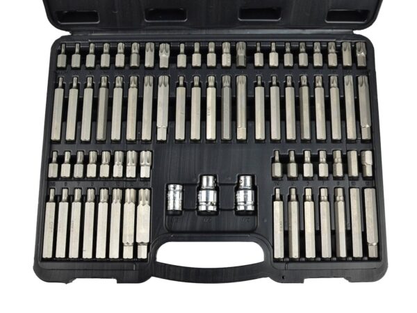 GEKO TORX/SPLINE/HEX tööriistakomplekt 75-osaline