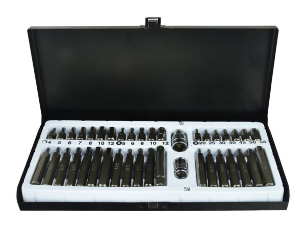 GEKO TORX/SPLINE/HEX otsikute komplekt 40-osaline