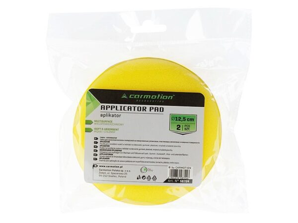 CarMotion aplikaatorpadi 12,5cm 2tk